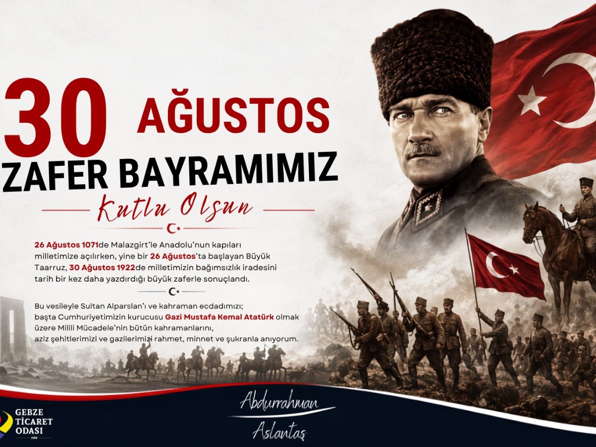30 Ağustos Zafer Bayramımız Kutlu Olsun