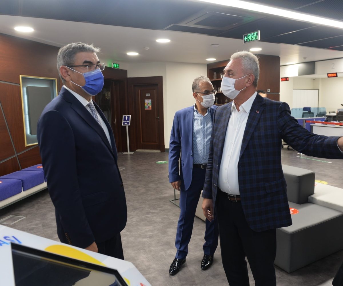 KOSGEB Başkanı Prof. Dr. Cevahir Uzkurt Odamızı ziyaret etti