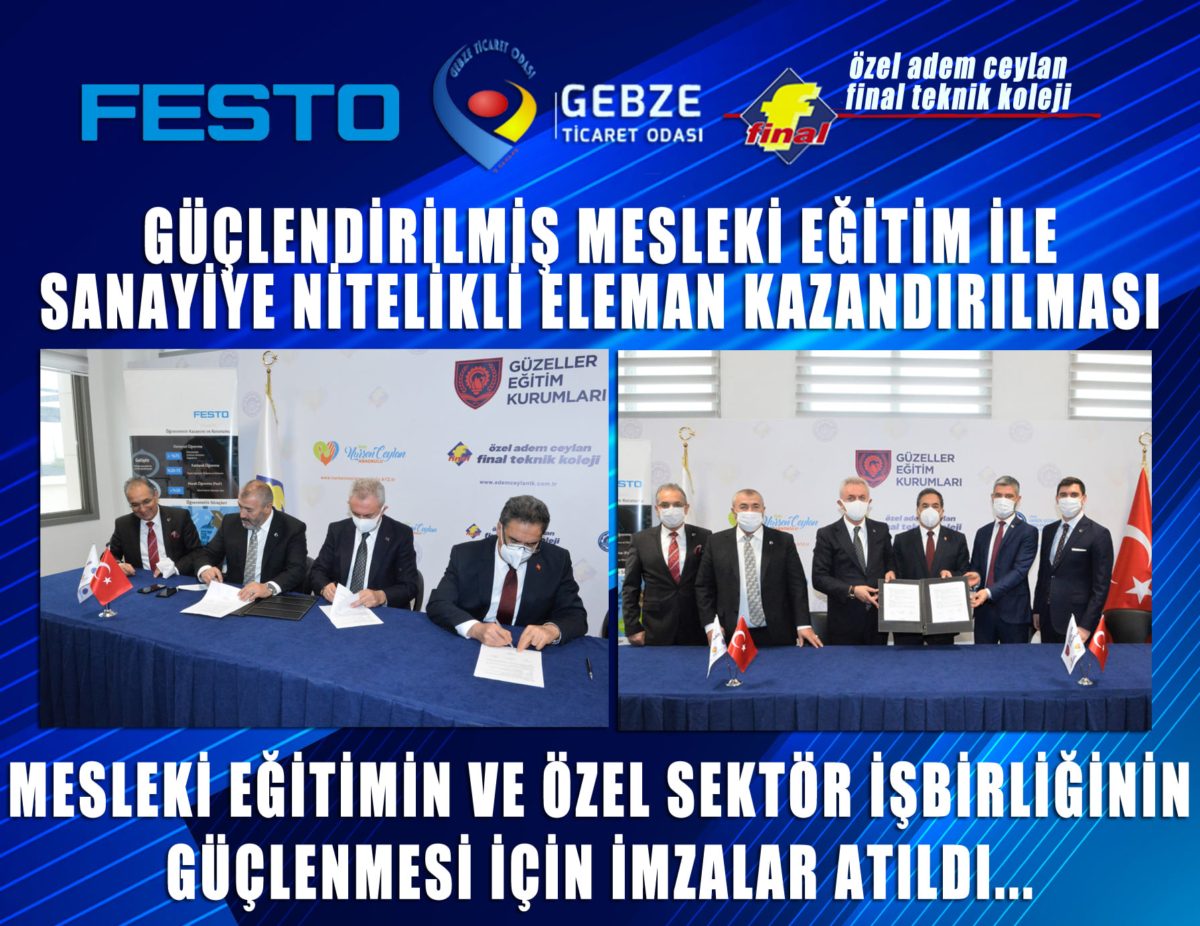 Mesleki Eğitim İçin İmzalar Atıldı