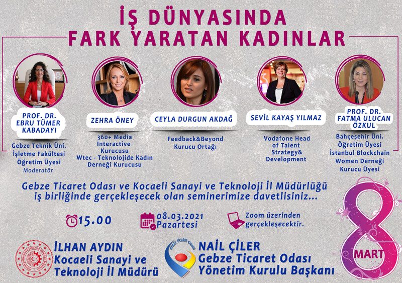 8 Mart Dünya Kadınlar Günü Programı Daveti