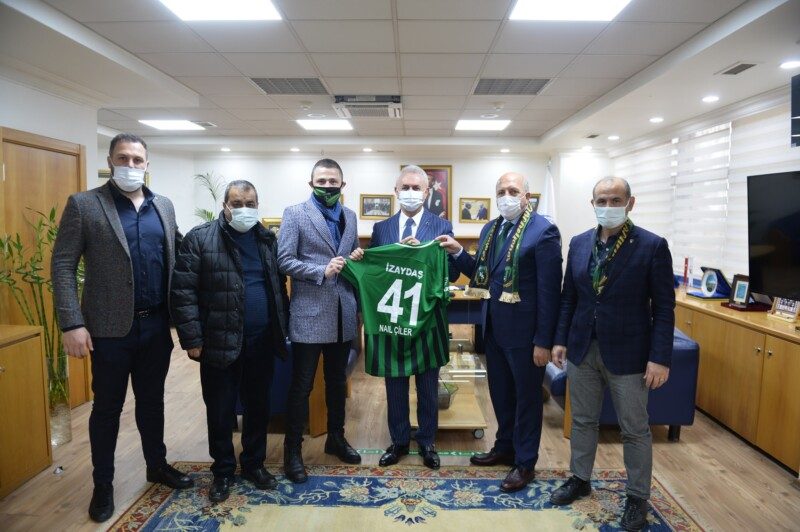 Kocaelispor Başkan Vekili ve Yönetim Ekibinin Odamızı Ziyareti
