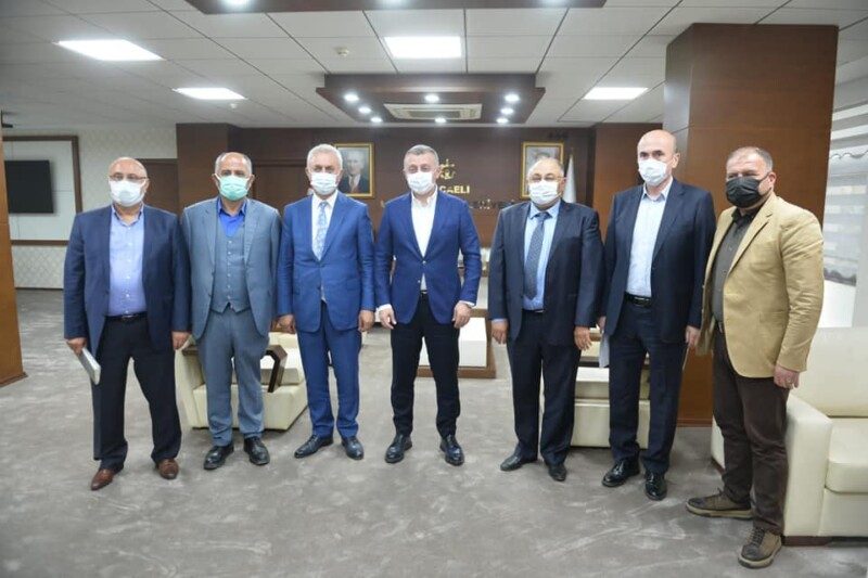 Başkanımız Nail ÇİLER ,Kocaeli Büyükşehir Belediye Başkanımız Doç. Dr. Tahir BÜYÜKAKIN’ı ziyaret  etti