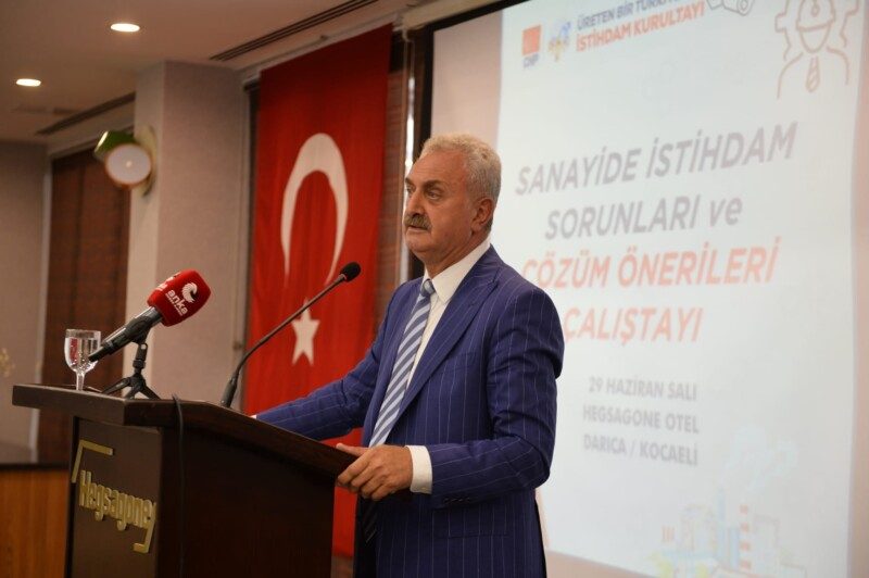 Cumhuriyet Halk Partisi’nin düzenlemiş olduğu “Sanayide İstihdam Sorunları ve Çözüm Önerileri” konulu çalıştaya katıldık.
