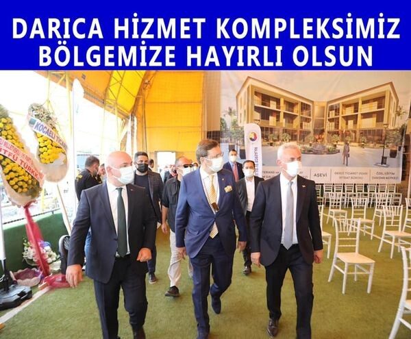 Darıca Hizmet Kompleksi’nin temel atma törenini Hakkında