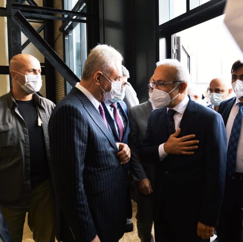 Hazine ve Maliye Bakanı Sn. Lütfi Elvan'ın katılımlarıyla, İş Dünyası Buluşması programını ziyaret etti