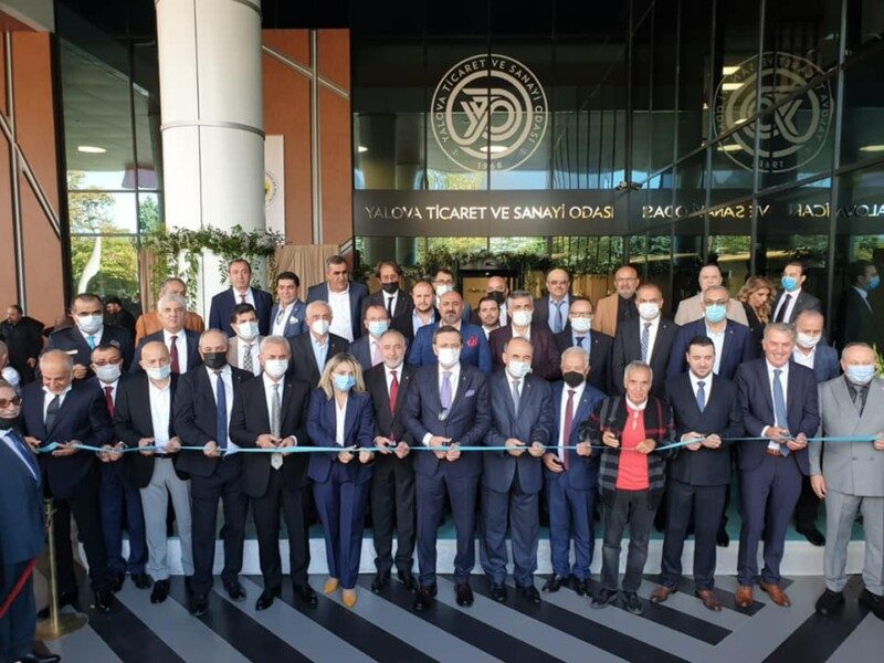 Yalova Ticaret ve Sanayi Odası'nın Yeni Hizmet Binası Açılış Törenine Katıldık