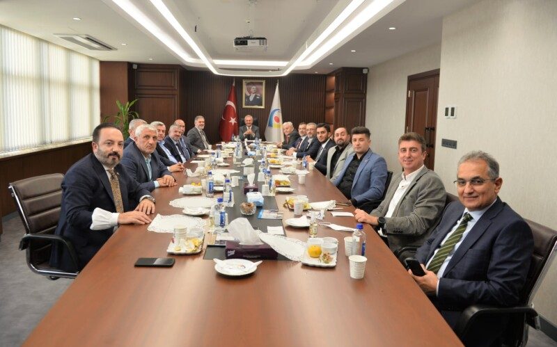 Yeniden Refah Partisi Heyeti Odamızı Ziyaret Etti