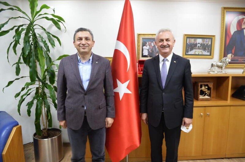 Batman Valimiz, Sn. Hulusi ŞAHİN Odamızı Ziyaret Etti