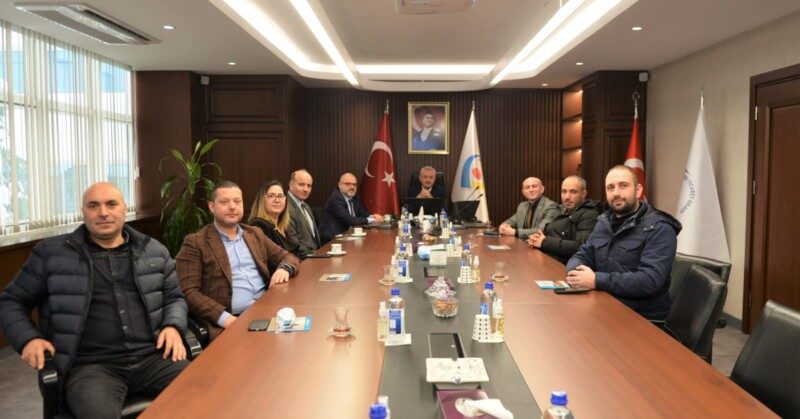ebze Esnaf ve Sanatkarlar Odası Başkan adayı Alper Demir ve beraberindeki ekibi  Odamızı Ziyaret Etti