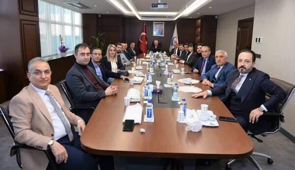 Deva Partisi Yetkilileri Odamızı Ziyaret Etti