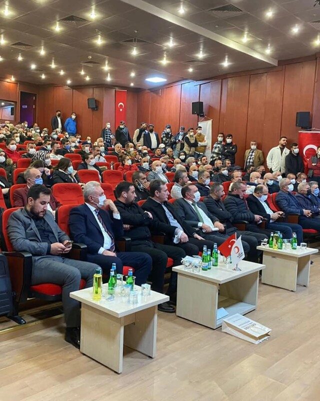 Türk Kızılay Çayırova Şubesi’nin Olağan 5. Kongresine katıldık.