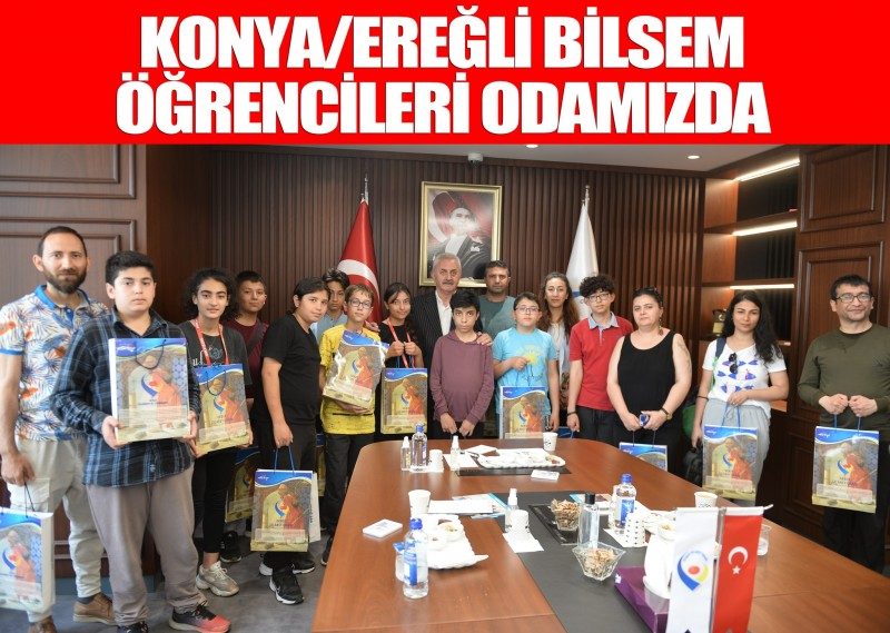 Konya/Ereğli Bilim ve Sanat Merkezi öğrencileri Odamızı Ziyaret ettiler