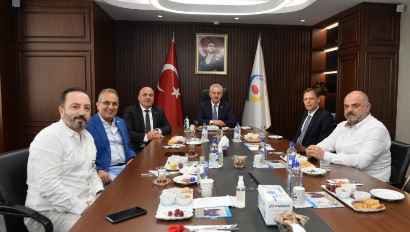 GEPOSB yeni dönem Yönetim Kurulu Başkanı Odamızı Ziyaret etti