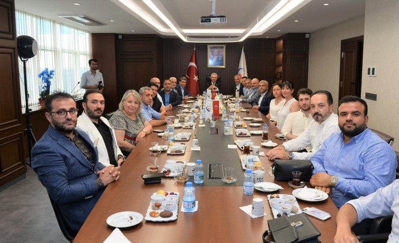 Deva Patisi Heyeti Odamızı Ziyaret Etti.