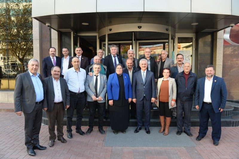 Gebze bölgesi muhtarlarımız Odamızı Ziyaret etti
