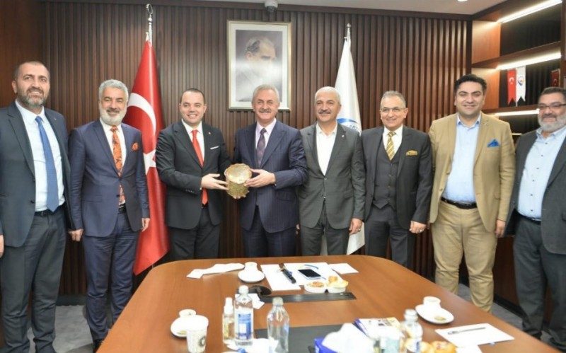 Bingöl Ticaret ve Sanayi Odası Yetkilileri Odamızı Ziyaret Etti.