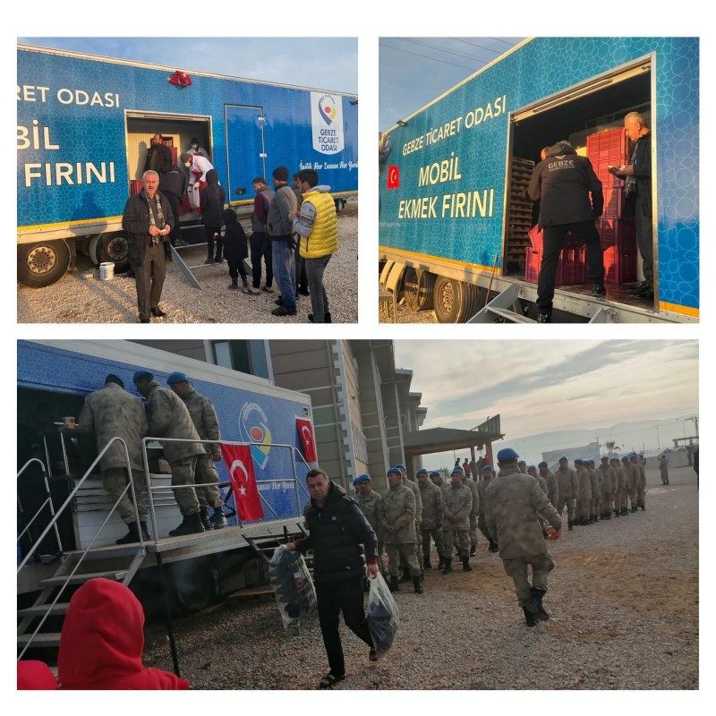 Mobil Mutfağımız ve Mobil Fırınımızla depremzede kardeşlerimizin yanındayız