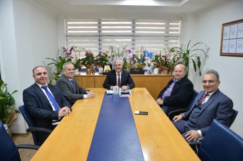 GAZETECİLER FEDERASYONU BAŞKANI VE BERABERİNDEKİ HEYET ODAMIZI ZİYARET ETTİ