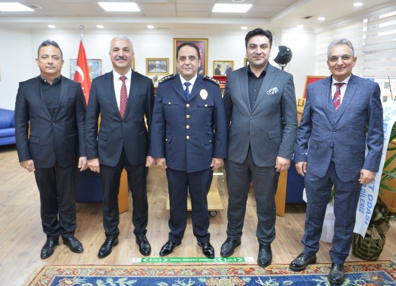 GEBZE İLÇE EMNİYET MÜDÜRÜ ODAMIZI ZİYARET ETTİ