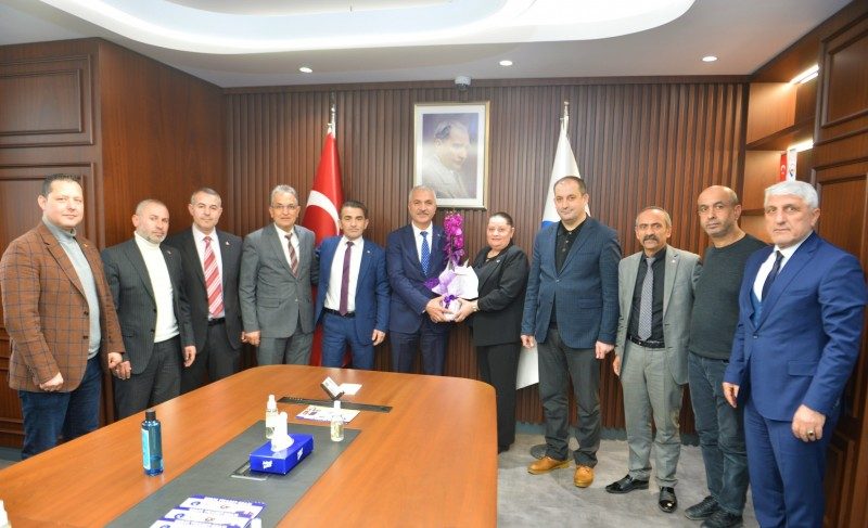 Milliyetçi Hareket Partisi heyeti Odamızı Ziyaret Etti