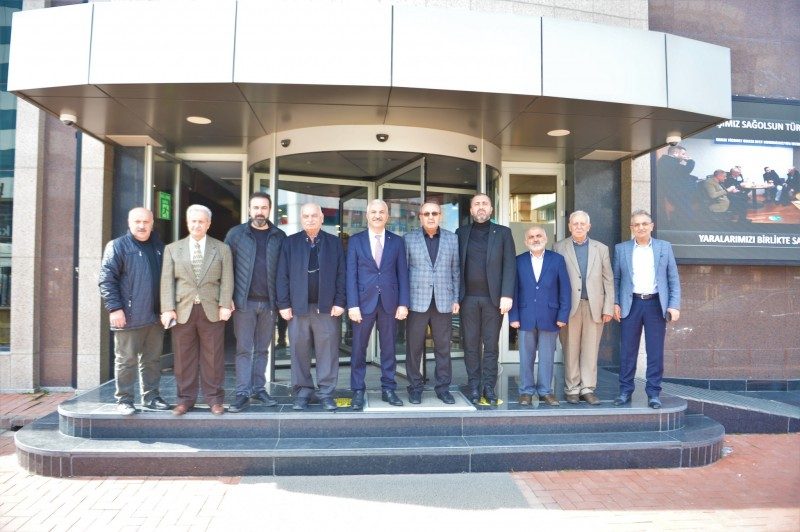 Gebze Hasköy Sanayi Sitesi Yönetim Kurulu Başkanı ve Üyeleri Odamızı Ziyaret Etti