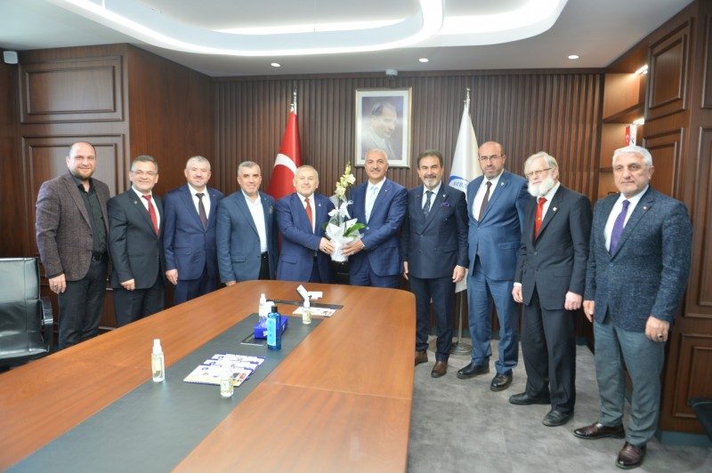 Yeniden Refah Partisi Kocaeli İl Teşkilatı Odamızı Ziyaret Etti