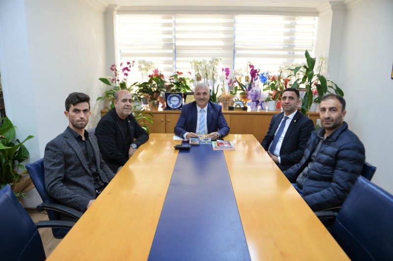DEVA Partisi Gebze İlçe Başkanı Ahmet Demirtaş ve Yönetim Kurulu odamızı Ziyaret Etti