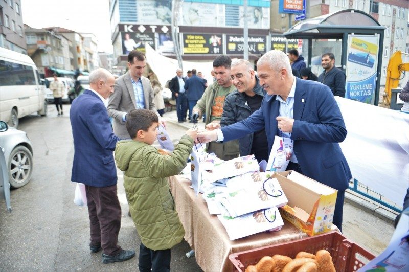 İLK ve TEK COĞRAFİ İŞARETLİ ÜRÜNÜ” Gebze Bayram Çöreğimizi Halkımız ilE Buluşturduk