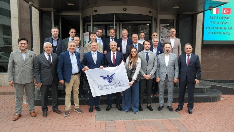 İtalya Heyeti odamızı Ziyaret Etti.