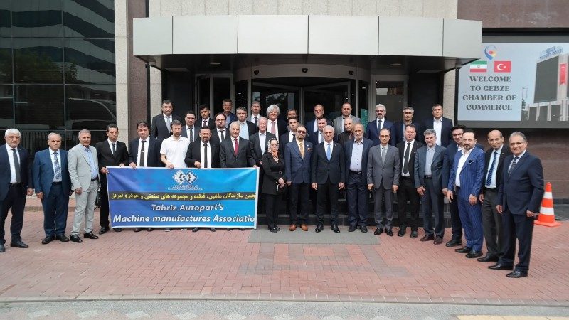 İran Heyeti Odamıza Ziyarette Bulundu