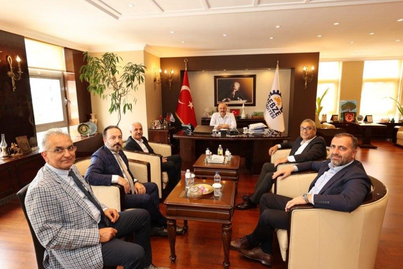 Gebze Belediye Başkanımızı Ziyaret Ettik.
