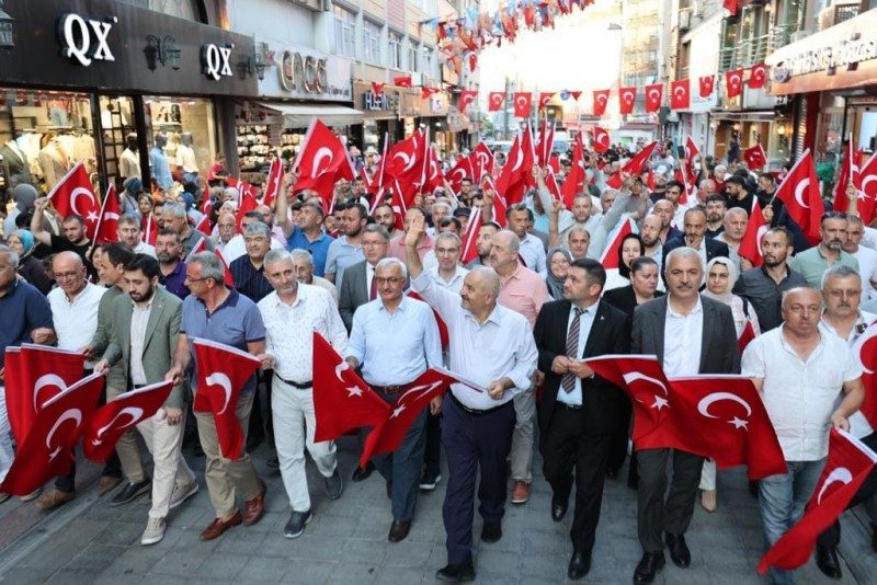 15 Temmuz Demokrasi ve Milli Birlik Günü programlarına Katıldık
