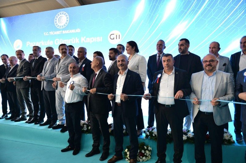 Pazarkule Gümrük Kapısı açılış törenine katıldık