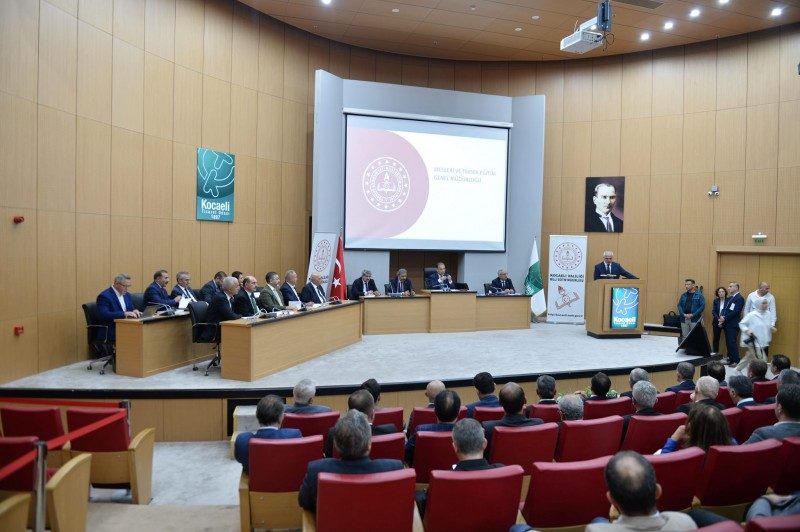 Kocaeli Milli Eğitim Kurumları ve Sektör Buluşması Toplantısına Katıldık