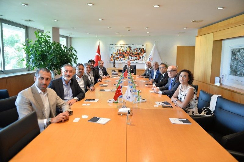 Gebze Organize Sanayi Bölgesi  Başkanı Sn. Ercüment Sarıtaş'a hayırlı olsun ziyaretinde bulunduk