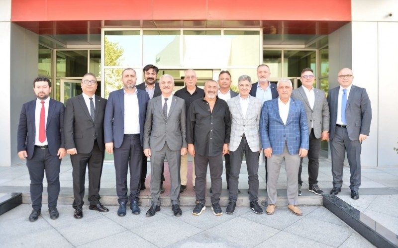Güzeller Organize Sanayi Bölgesi (GGOSB) Başkanı Sn. Adem Ceylan'ı ziyaret Ettik
