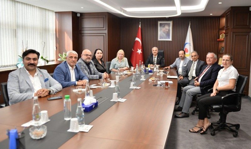 Rusya Tyumen Bölgesi heyeti Odamızı Ziyaret Etti