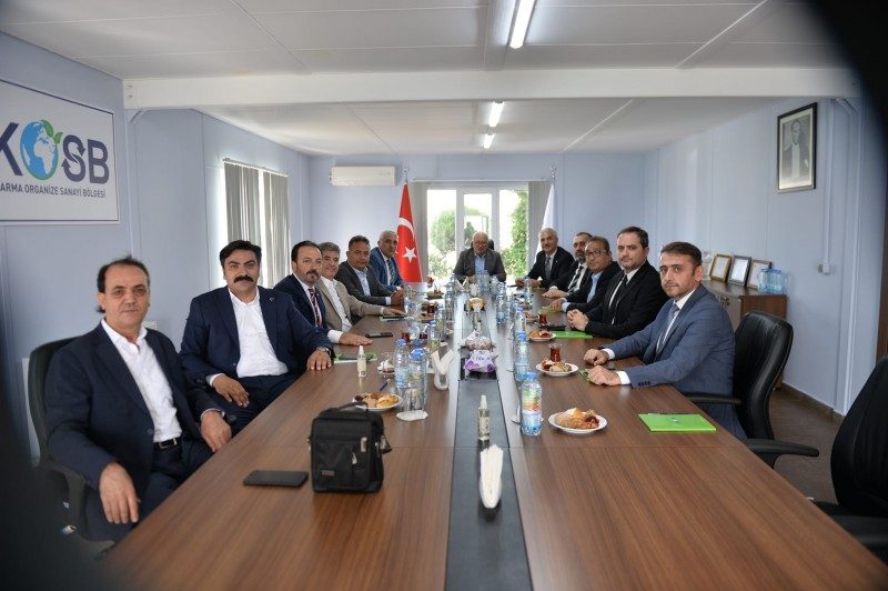 Global Karma Organize Sanayi Bölgesi Başkanı Sn. İlhan Karaköse'yi ziyaret  Ettik