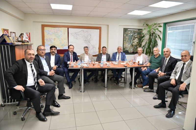 Dilovası Organize Sanayi Bölgesi Başkanı Sn. Mustafa Türker'i ziyaret  Ettik