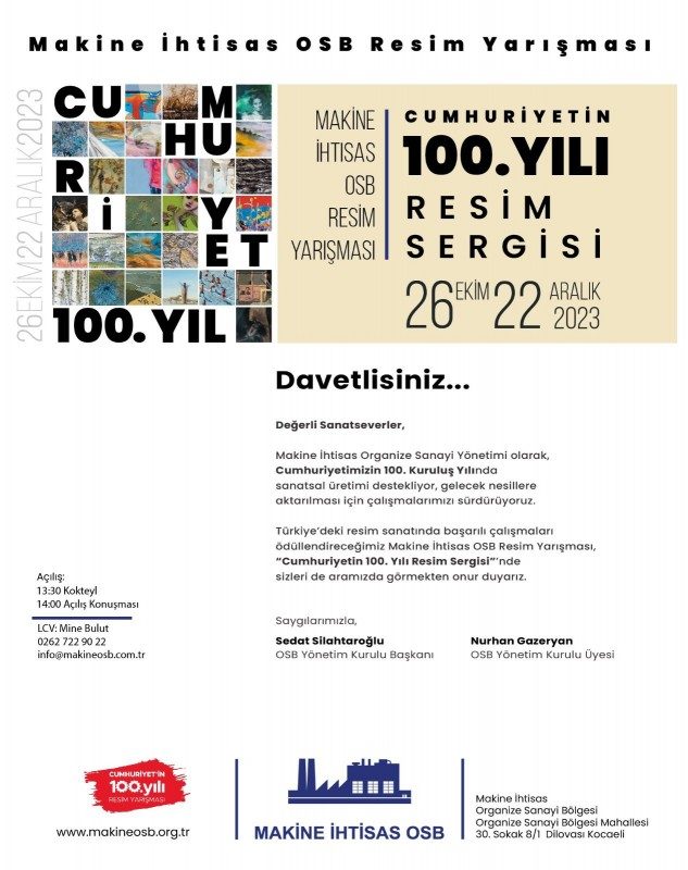 Makina İhtisas OSB resim Yarışması