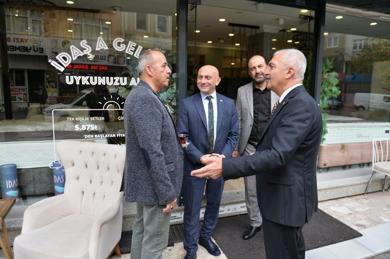 Gebze Çarşı da bulunan üyelerimizi ziyaret ettik