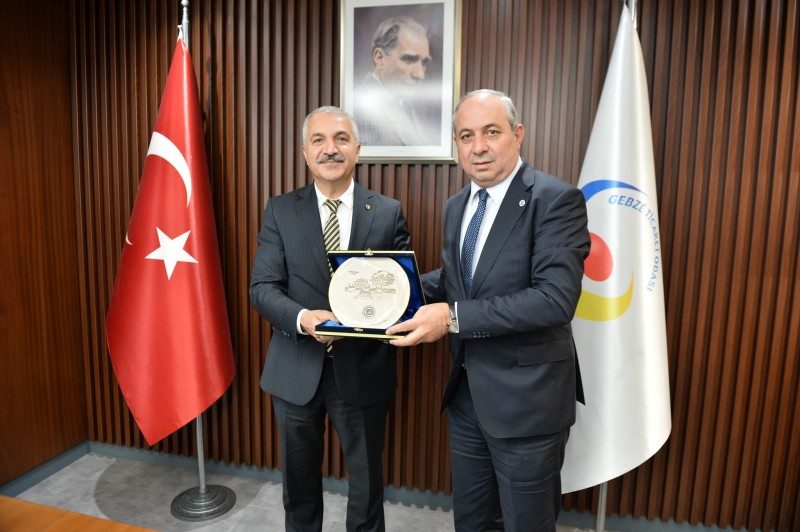 Yalova Ticaret ve Sanayi Odası Yönetim Kurulu Başkanı ve Beraberindeki Heyet Odamızı Ziyaret Etti