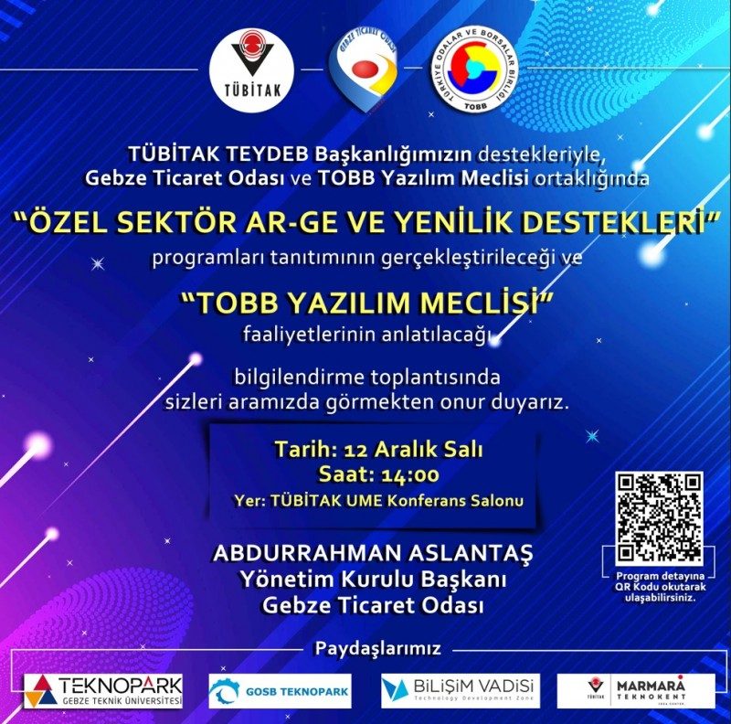 TÜBİTAK TEYDEB DESTEKLERİ PROGRAMI DAVETİ