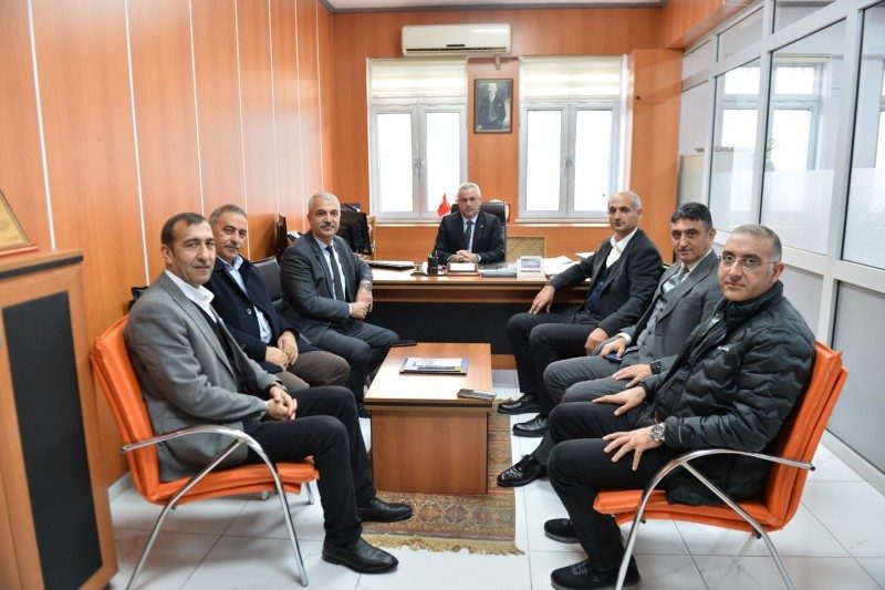 Dilovası Nüfus Müdürü Sn. Hasan İstif’e iadeyi ziyarette bulunduk