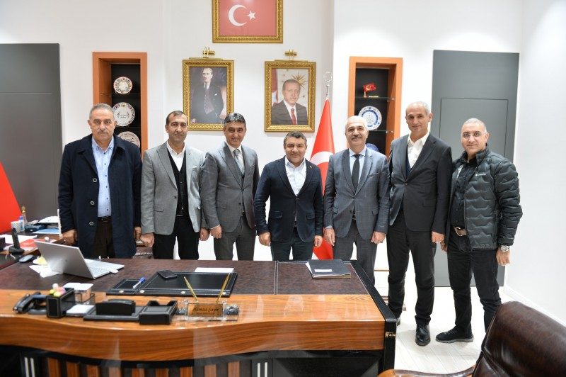 Dilovası Belediye Başkanı Hamza Şayir’e bir ziyarette bulunduk