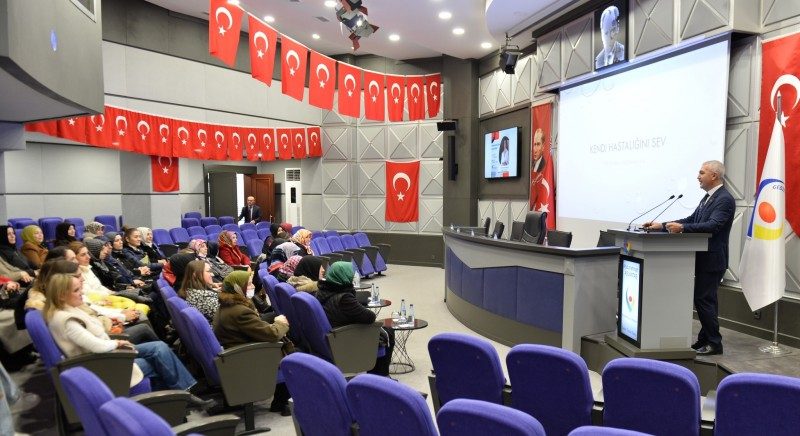 Kendi Hastalığını Sev Konulu Seminer Odamız meclis Salonunda Yapıldı