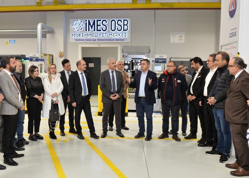 İMES OSB Mükemmeliyet Merkezine ziyaret gerçekleştirdik