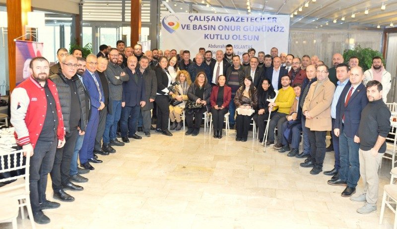 10 Ocak Çalışan Gazeteciler Günü ve 16 Ocak Basın Onur Günü nedeniyle Gazetecilerimizle bir araya geldik