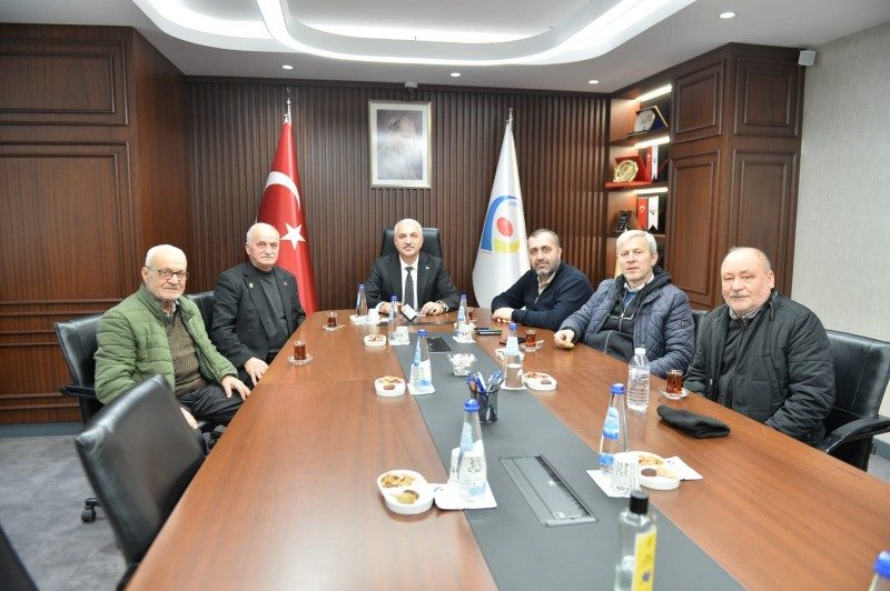 Harp Malulü Gaziler, Şehit, Dul ve Yetimleri Derneği Yetkilileri Odamızı Ziyaret Etti.