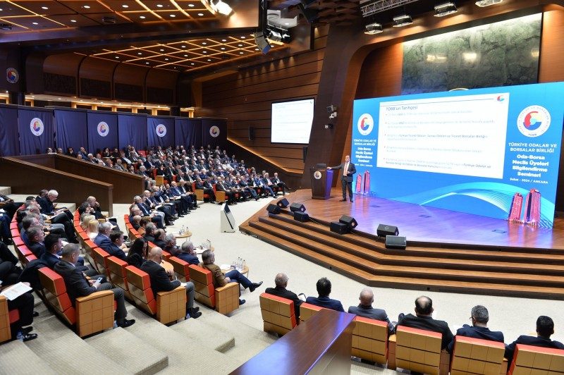 Türkiye Odalar ve Borsalar Birliği tarafından düzenlenen Meclis Üyeleri Bilgilendirme Semineri'ne Katıldık